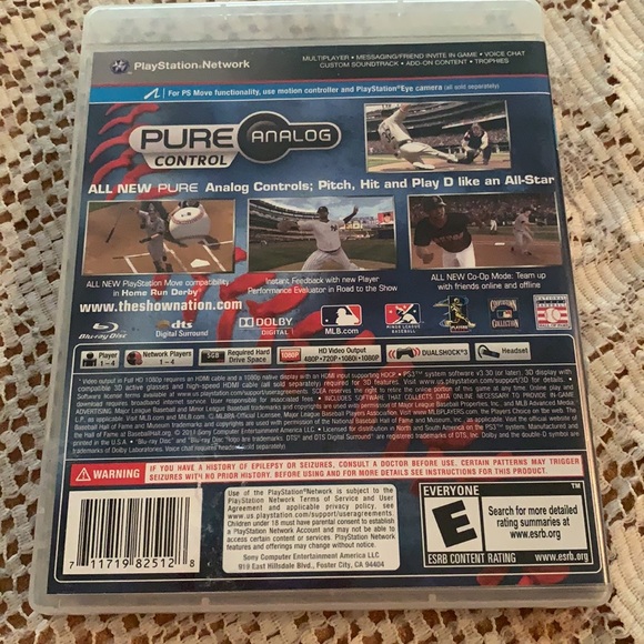 MLB 11 the show ps3 game - Picture 2 of 4